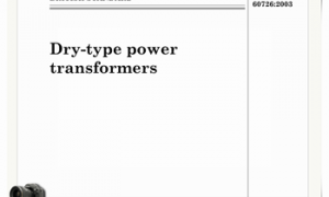 BS EN 60726-2003 Dry-type power transformers